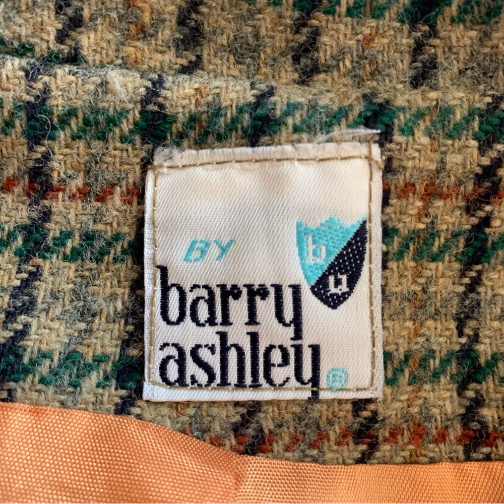 Barry Ashley Vintage Plaid Blazer Int Ladies & Garment Union Made - Picture 12 of 16